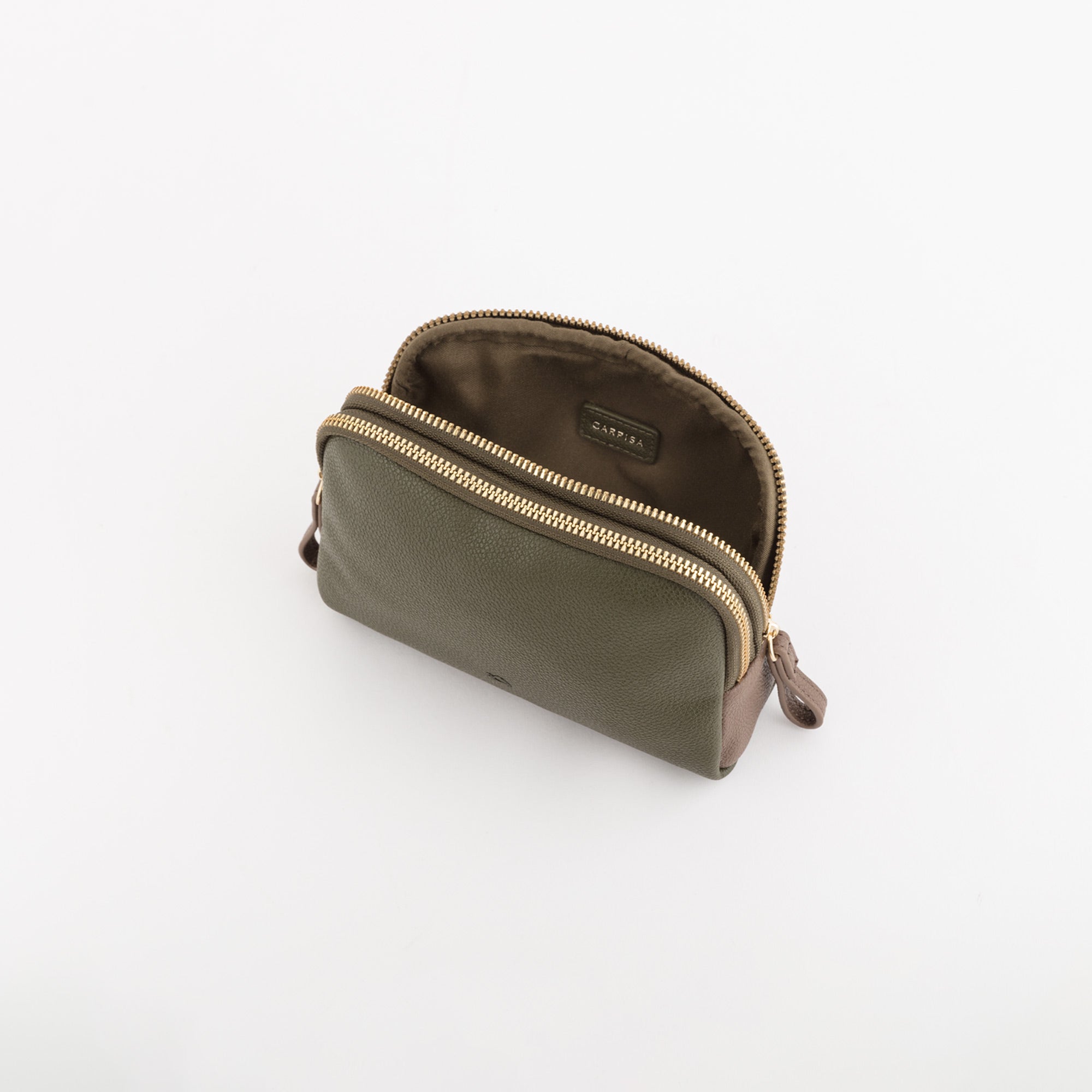 Toiletry Bags-Berna Wallet Single Size / Forest/Taupe