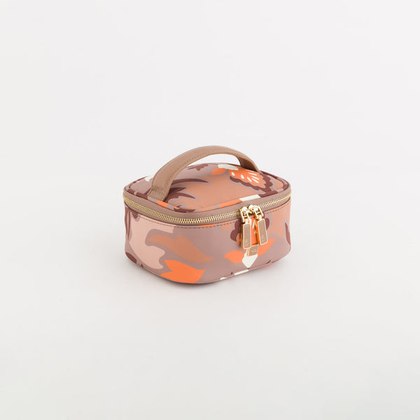 Women's Toiletry Bag Bouquet Beauty Taupe/Multicolour