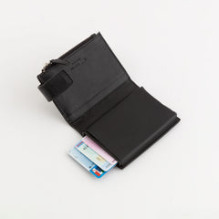 حامل بطاقات الائتمان Pull&Pay Ilasy أسود جديد