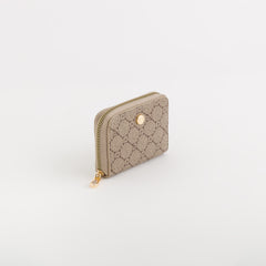 Coin Purses/Wallets-Diana Wallet Single Size / Taupe/Light Taupe
