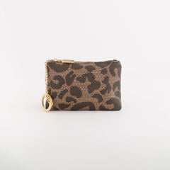 Keyring Coin Purse-Sabrina Wallet Single Size / Brown/Multicolour