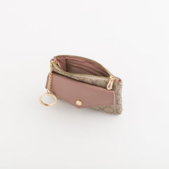 Keyring Coin Purse-Diana Wallet Winter Single Size / Taupe/Onion