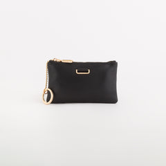 Keyring Coin Purse-Zurigo Wallet Single Size / Black