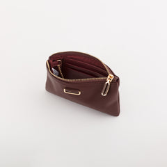 Keyring Coin Purse-Zurigo Wallet Single Size / Plum