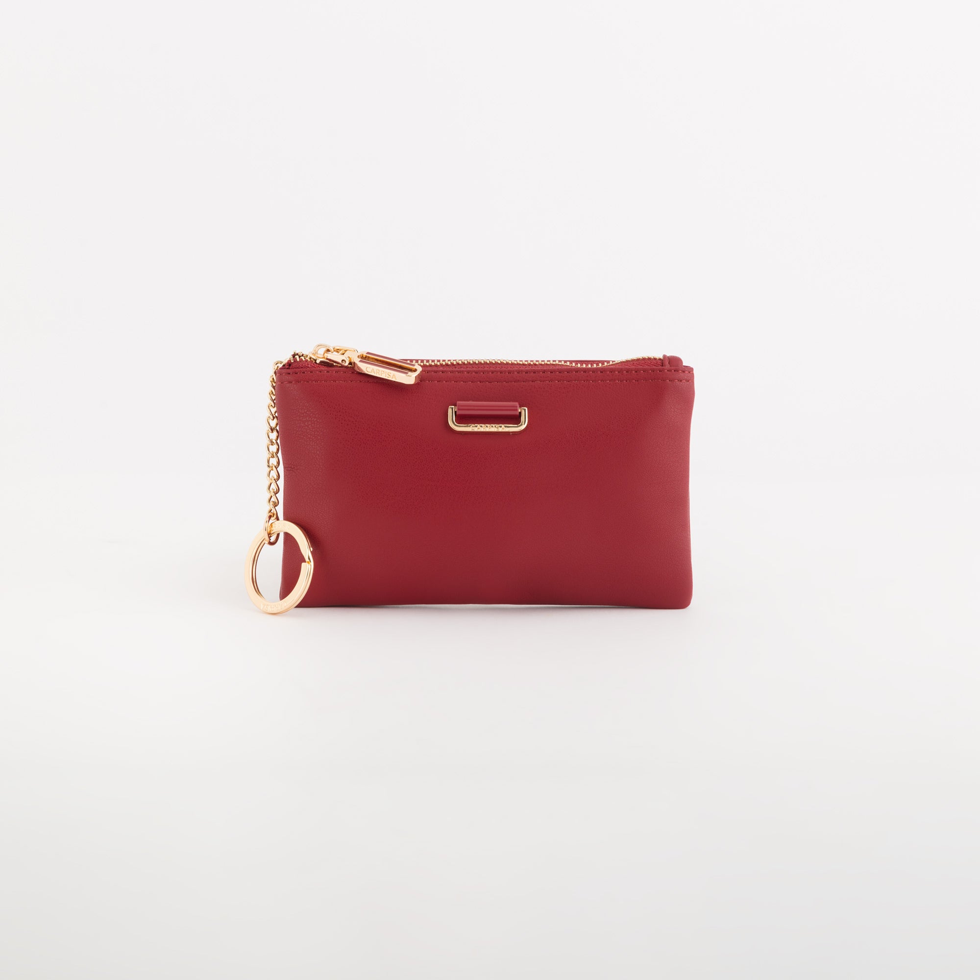 Keyring Coin Purse-Zurigo Wallet Single Size / Red