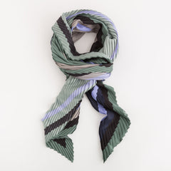Scarves-Foulard Single Size / Blue Denim/Multicolour