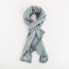 Women's Scarf Ambra Pashmina Magpie Blue