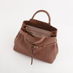 Leather Handbags-Novella V2 Single Size / Caramel