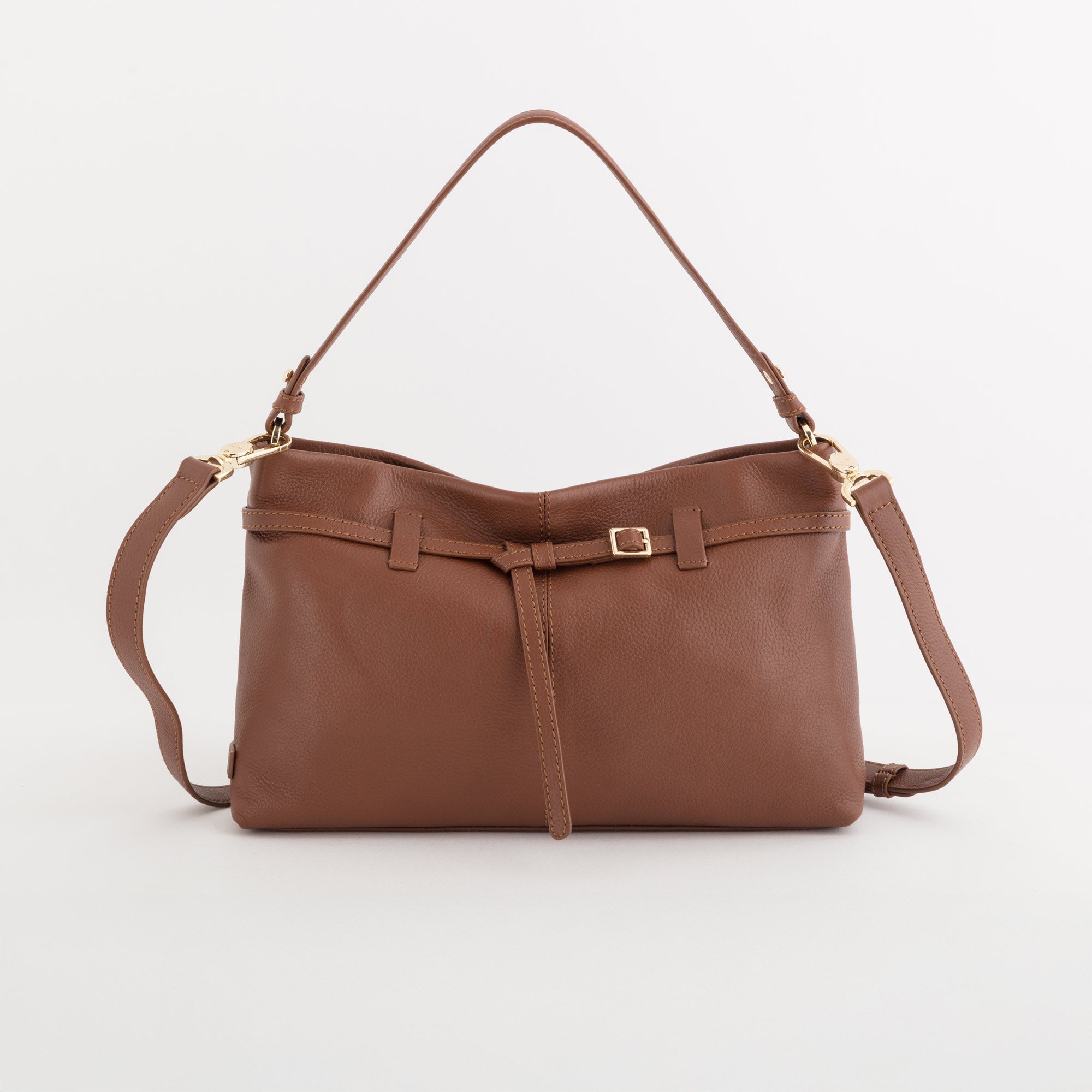 Leather Bags-Novella V2 Single Size / Caramel