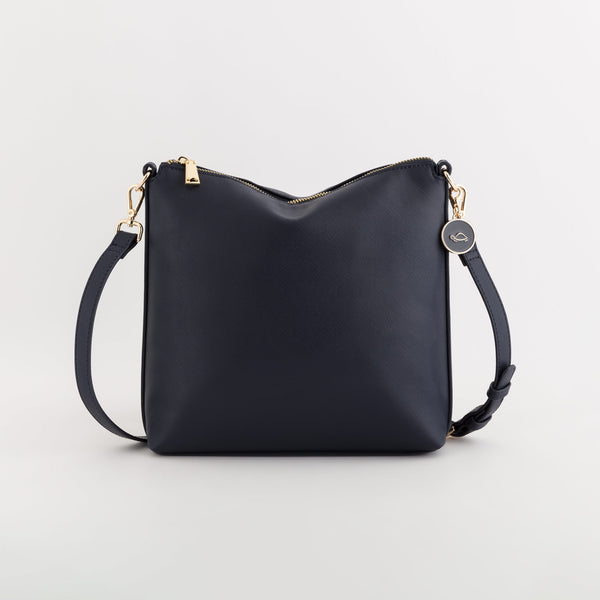 Women's Cross-Body Bag Loto V2 Navy Blue