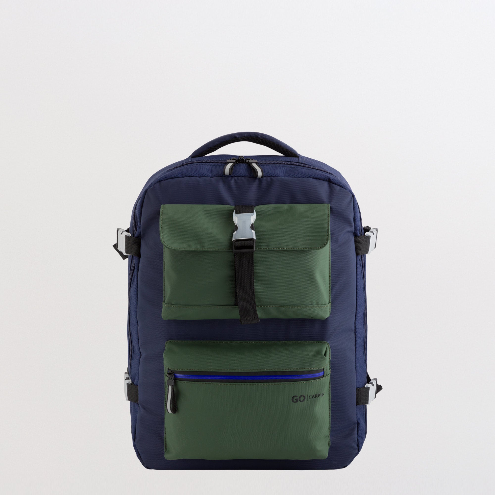 Backpacks-Aircrew Single Size / Navy Blue/Dark Moss