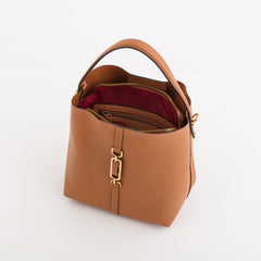 Shoulder Bags-Giulia Single Size / Tan