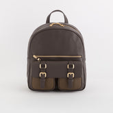Backpacks-Detroit Single Size / Dark Brown/Multicolour