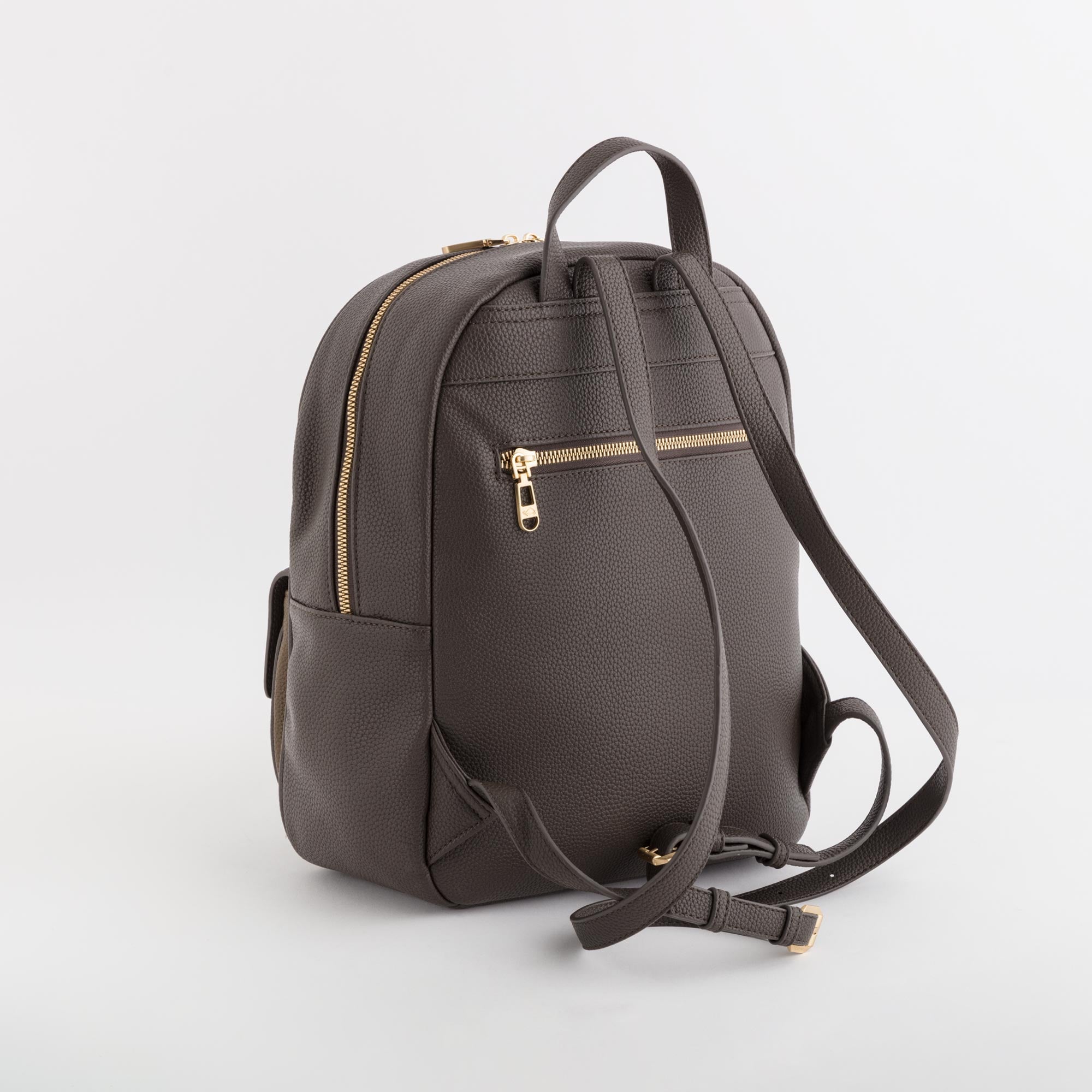 Backpacks-Detroit Single Size / Dark Brown/Multicolour