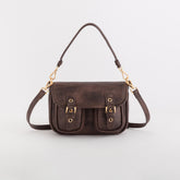 Cross-Body Bags-Madrid Single Size / Dark Brown