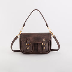 Cross-Body Bags-Madrid Single Size / Dark Brown