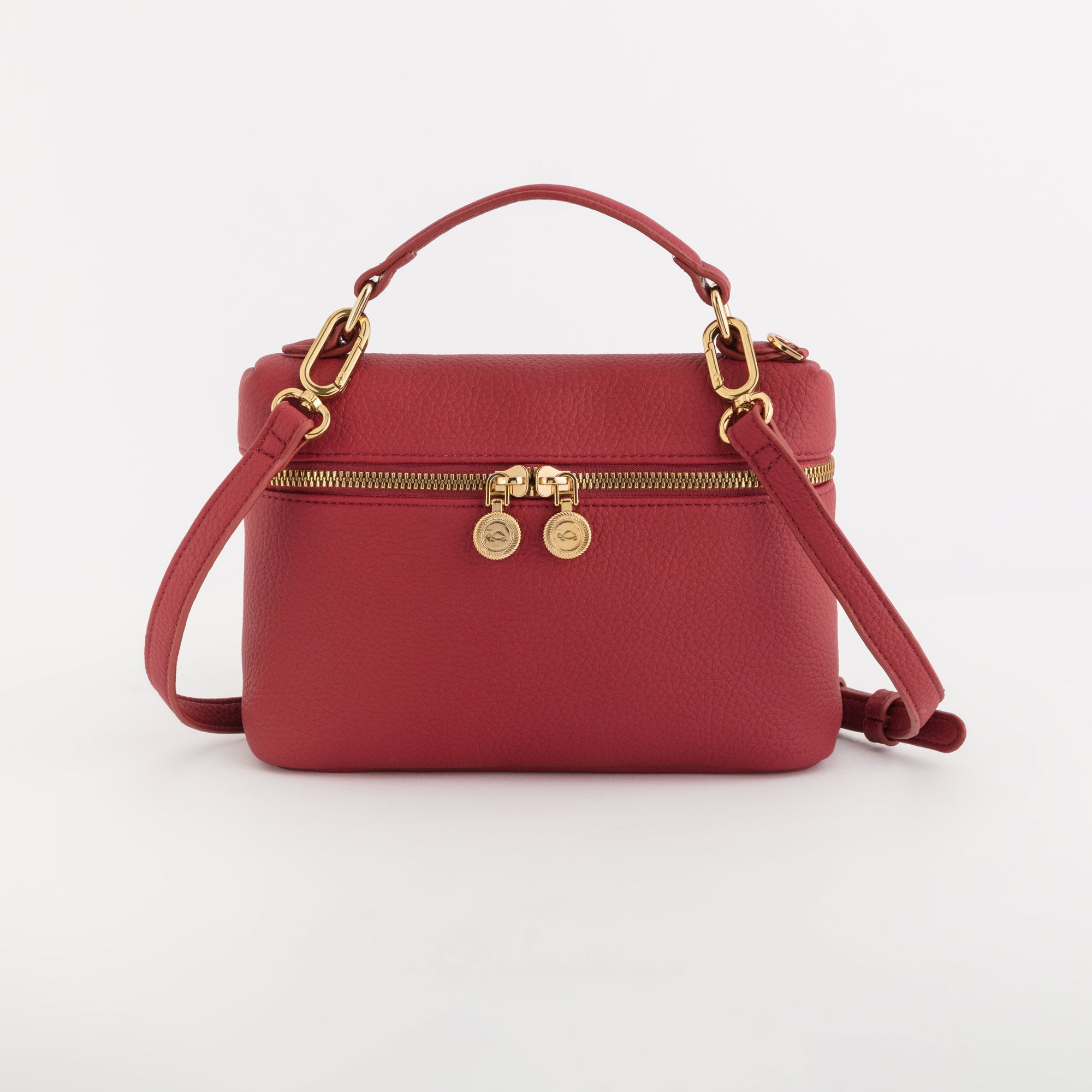 Cross-Body Bags-Flaminia Single Size / Cherry