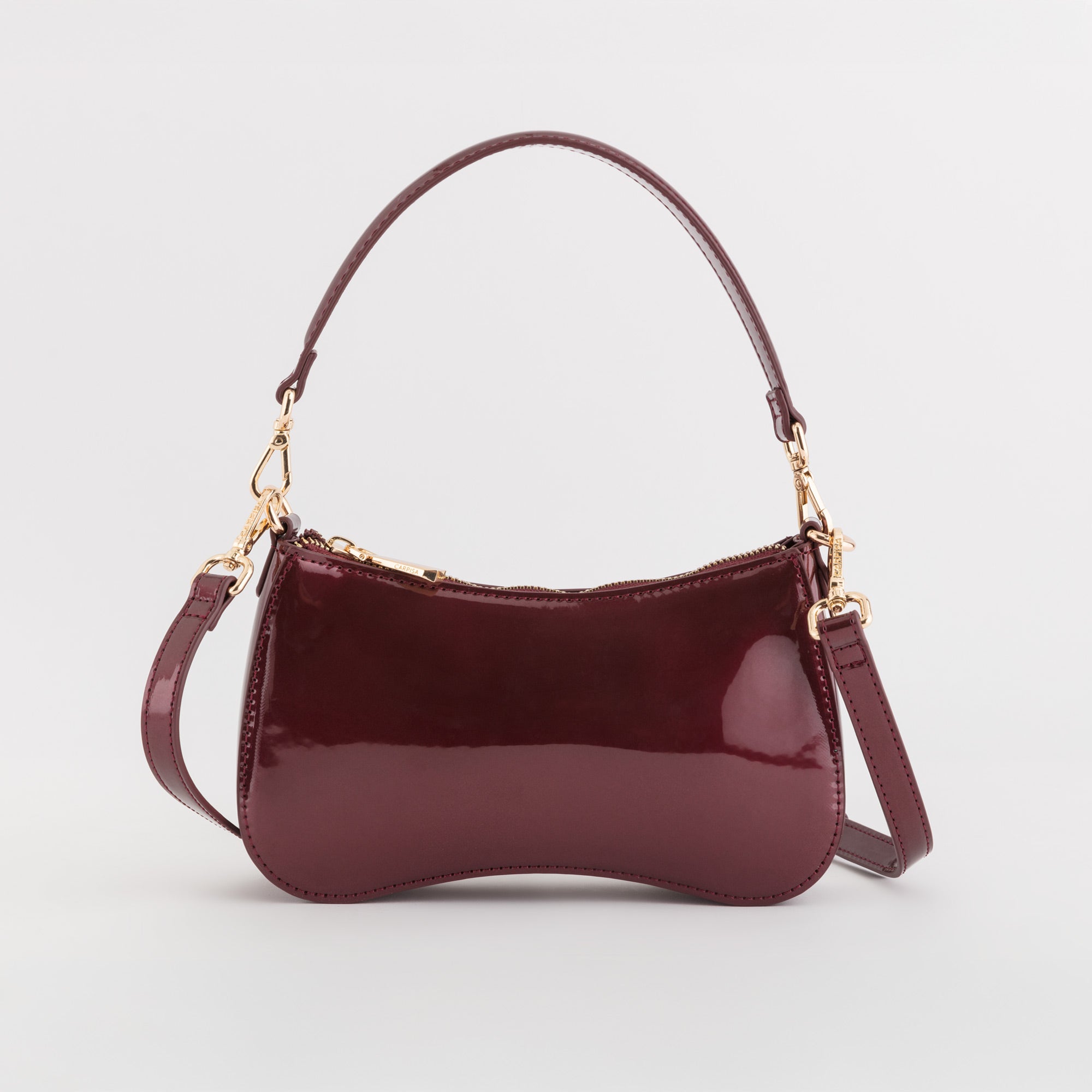 Cross-Body Bags-Narciso Patent Single Size / Cherry