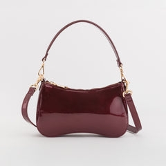 Cross-Body Bags-Narciso Patent Single Size / Cherry