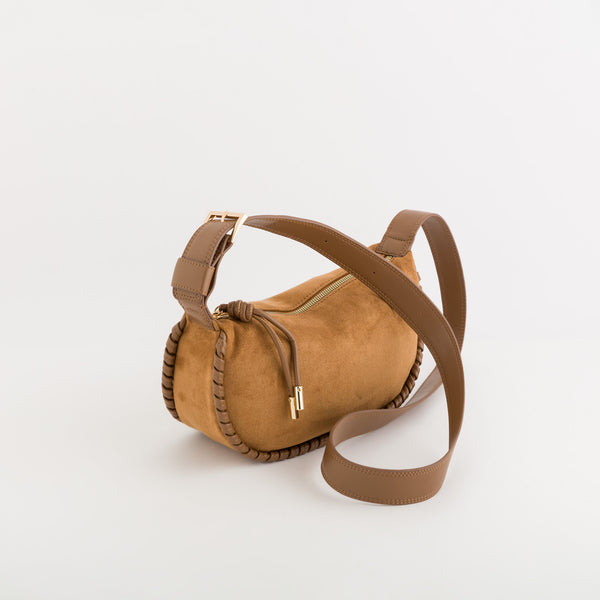 Women's Cross-Body Bag Mandorlo Camel