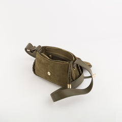 Women's Cross-Body Bag Mandorlo Lichen Green