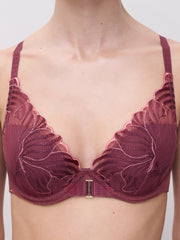 Chantelle Legend Lace Plunge Contour Bra