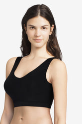 Chantelle Softstretch-Padded V-Neck Bra Top