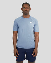 Sky Short Sleeve Crew Neck Training T-Shirt - Men’s Breathable Gym Tee, Performance Shirt