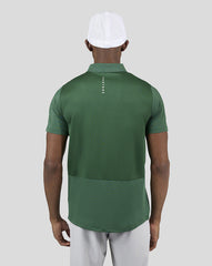 Men's Breathable Polo - Green Breathable Golf Polo in Green