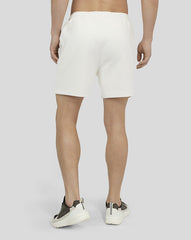 Men's White Scuba Shorts