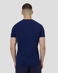 Castore Men's Zone Ventilated Training T-Shirt Midnight Navy - Performance Training Tee for Men