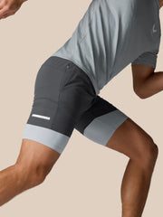 Castore Flow Training 2-in-1 Short - Mid Grey
