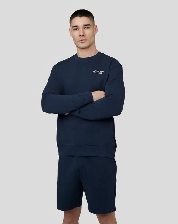Navy Upgrade Sweatshirt – Comfortable Sweatshirt for Gym & Casual Wear