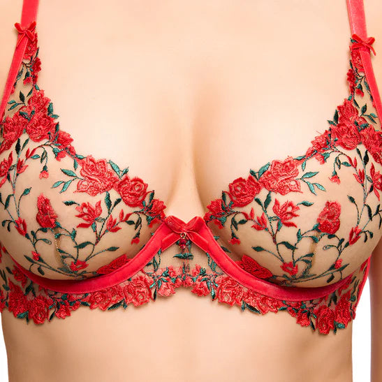 Dita Von Teese Rosewyn Unlined Plunge Bra Dita Von Teese Rosewyn Unlined Plunge Bra