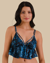 Isla & Evie Multicolour Sexy Sleep Crop Top