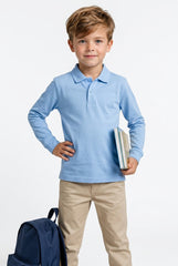 OVS Polo L/S Placid Blue