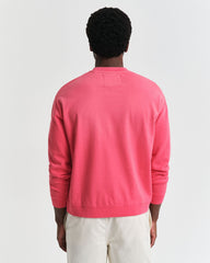 Varsity Worn Graphic Crew Neck Sweatshirt