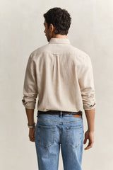 Regular Cotton Linen Shirt