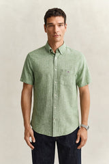 Regular Cotton Linen SS Shirt