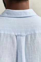Regular Linen Stripe Shirt