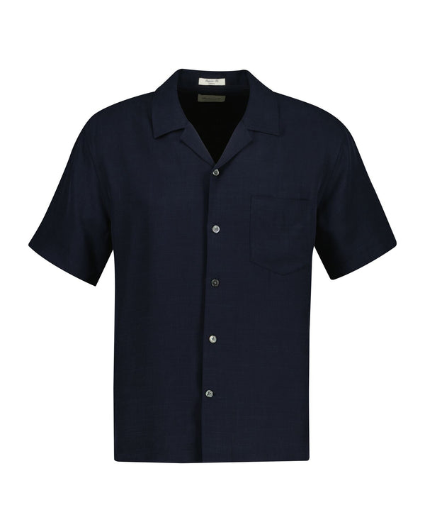 Regular Lyocell Camp Collar
