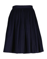 Cotton Pleated Skirt