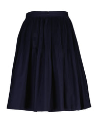 Cotton Pleated Skirt