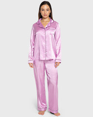 Isla & Evie All Day Relax Satin Pajama Set