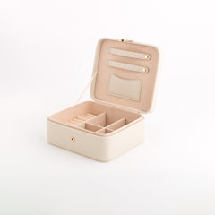 Jewellery Case-Giorgia Single Size / Cream