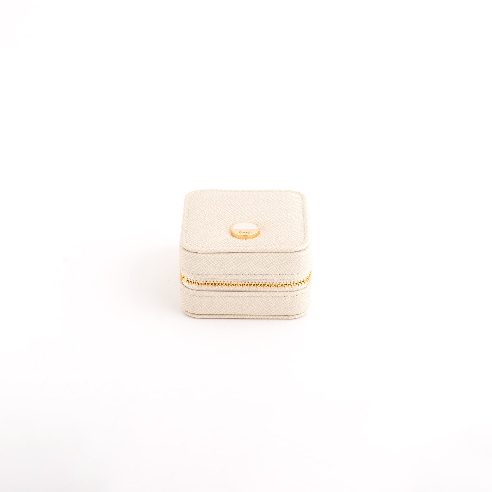 Jewellery Case-Giorgia Single Size / Cream