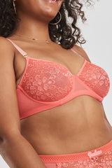 Peachaus Betula Recycled Tulle Underwired Balconette Bra