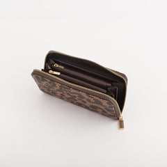 Wallets-Sabrina Wallet Single Size / Brown/Multicolour