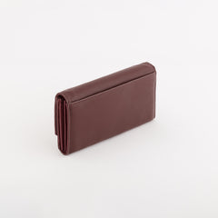 Large Wallets-Zurigo Wallet Single Size / Plum