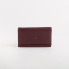 Leather Wallets-Delta Winter Single Size / Plum
